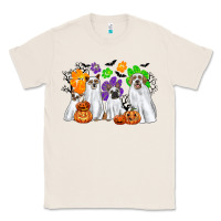 Natural ghost dogs Classic Tee - CowGirlArtShop