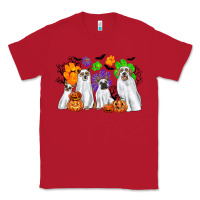 Red ghost dogs Classic Tee - CowGirlArtShop