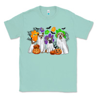 Seafoam ghost dogs Classic Tee - CowGirlArtShop