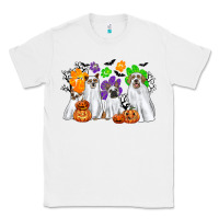 White ghost dogs Classic Tee - CowGirlArtShop
