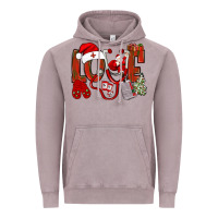 Vintage Zinc christmas love nurse bbs Vintage Hoodie - BundleAndBundleShop