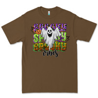 Cacao spooky spooky spooky vibes Premium Tee - CowGirlArtShop
