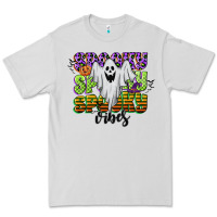 Dove Grey spooky spooky spooky vibes Premium Tee - CowGirlArtShop