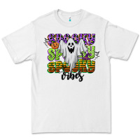 White spooky spooky spooky vibes Premium Tee - CowGirlArtShop