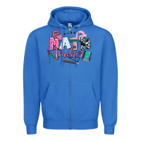True Royal math teacher Zipper Hoodie - AdoDesignShop