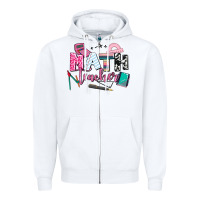 White math teacher Zipper Hoodie - AdoDesignShop