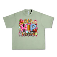 Oil Green Easter Day One hip Teacher Urban Heavy Tee - OliviaCreatesArt