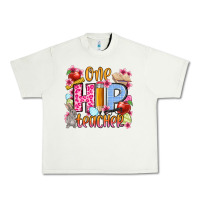 Pistachio Easter Day One hip Teacher Urban Heavy Tee - OliviaCreatesArt