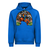Cobalt rodeo cowboy rainbow Urban Hoodie - JahusDesignShop