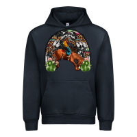 Navy rodeo cowboy rainbow Urban Hoodie - JahusDesignShop