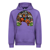 Tulip rodeo cowboy rainbow Urban Hoodie - JahusDesignShop