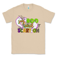 Mushroom say boo and scary on Classic Tee - CowGirlArtShop
