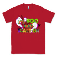 Red say boo and scary on Classic Tee - CowGirlArtShop