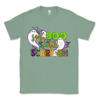 Sage say boo and scary on Classic Tee - CowGirlArtShop