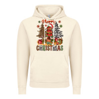 Vintage Artic merry christmas with western trees bbs Vintage Hoodie - BundleAndBundleShop