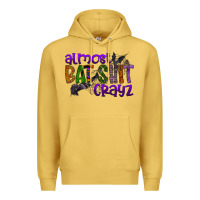 Antique Gold almost bat shit crayz Premium Hoodie - SublimationCraftShop