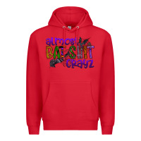 Red almost bat shit crayz Premium Hoodie - SublimationCraftShop
