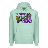 Seafoam almost bat shit crayz Premium Hoodie - SublimationCraftShop