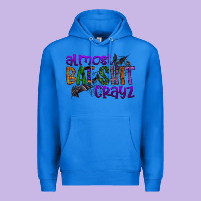 Almost Bat Shit Crayz Premium Hoodie Designed By Sublimationcraftshop