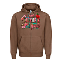 Chestnut little miss 3rd grade Zipper Hoodie - AdoDesignShop