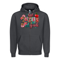 Smoke little miss 3rd grade Zipper Hoodie - AdoDesignShop