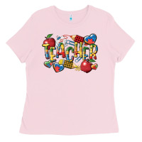 Bubblegum Pink autism teacher Ladies Tee - CowGirlArtShop