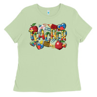 Matcha autism teacher Ladies Tee - CowGirlArtShop
