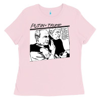 Bubblegum Pink putin trump original goo parody Ladies Tee - linhVisuals