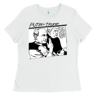 White putin trump original goo parody Ladies Tee - linhVisuals