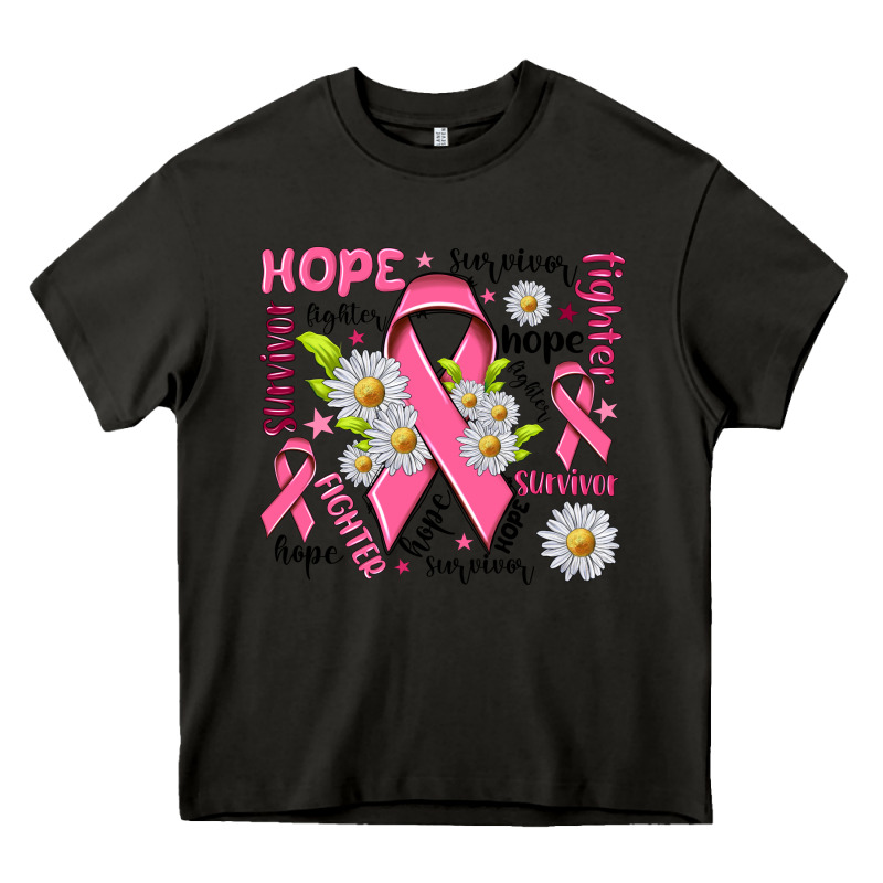 Breast Cancer Heavy Core Tee by NancyCooperArtShop | Teevron