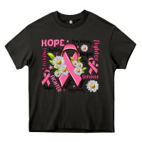 Asphalt Breast Cancer Heavy Core Tee - NancyCooperArtShop