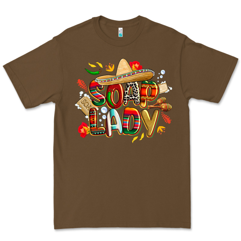 Cinco De Mayo Soap Lady Premium Tee by CowGirlArtShop | Teevron