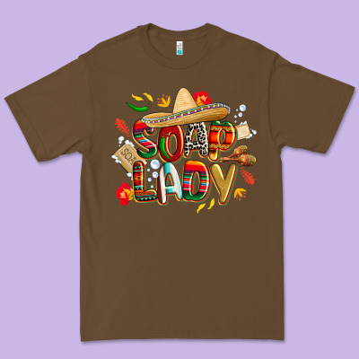 Cinco De Mayo Soap Lady Premium Tee Designed By Cowgirlartshop