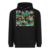 Black western football Heavyweight Hoodie - AdoDesignShop
