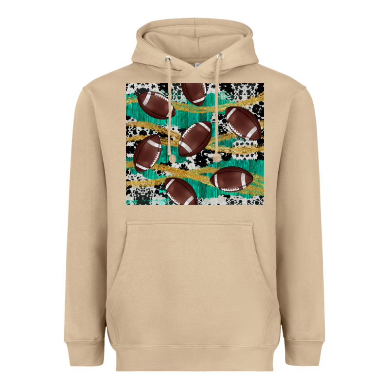 Western Football Heavyweight Hoodie by AdoDesignShop | Teevron