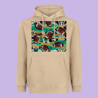 Western Football Heavyweight Hoodie Designed By Adodesignshop