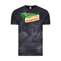 Cloud Black green christmas cake fa element 1 Vintage Tee - FaDigitalArtStudio