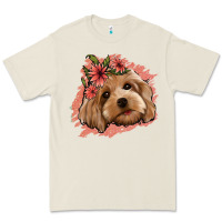 Bone cockapoo floral pink glitter Premium Tee - Jasminsmagicworld