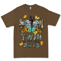 Cacao mom of twin boys mother's day Premium Tee - CowGirlArtShop