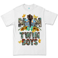 White mom of twin boys mother's day Premium Tee - CowGirlArtShop