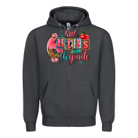 Smoke little miss 6 th grade Zipper Hoodie - AdoDesignShop
