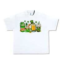 White St. Patrick's Day coffee cups Urban Heavy Tee - OliviaCreatesArt