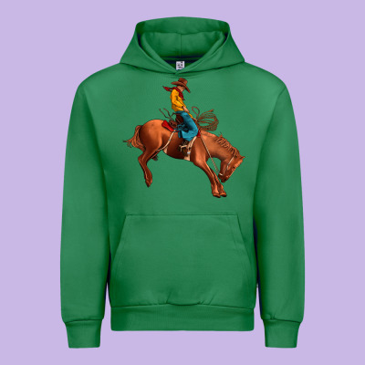 Cowboy Rodeo Urban Hoodie Designed By Jahusdesignshop