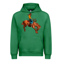 Emerald cowboy rodeo Urban Hoodie - JahusDesignShop