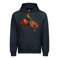 Navy cowboy rodeo Urban Hoodie - JahusDesignShop
