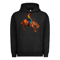 Pigment Black cowboy rodeo Urban Hoodie - JahusDesignShop