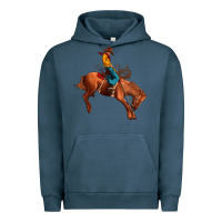Pigment Midnight Navy cowboy rodeo Urban Hoodie - JahusDesignShop
