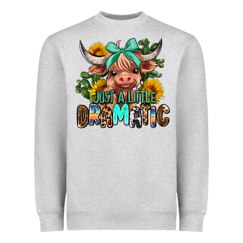 Just A Little Dramatic Heavyweight Sweatshirt by AdoDesignShop | Teevron
