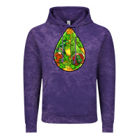 Cloud Purple st.patrick's teardrop earrings Vintage Hoodie - FaDigitalArtStudio