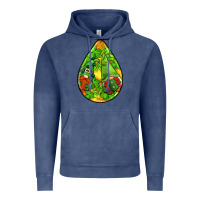 Vintage Denim st.patrick's teardrop earrings Vintage Hoodie - FaDigitalArtStudio